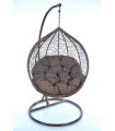 Suspended chair-swing 1147 Brown