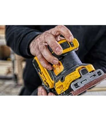 Random orbital sander 18V DCW200NT DEWALT 13500 OPM Black, Yellow