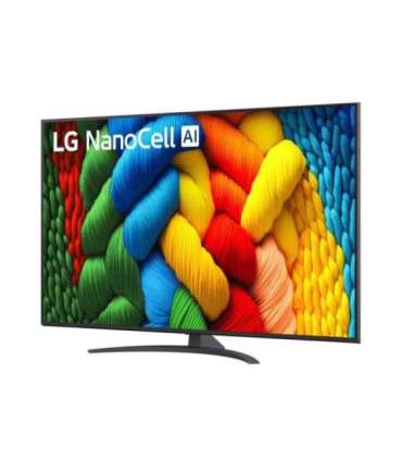LG NanoCell AI 65NANO81A6A 165.1 cm (65") 4K Ultra HD Smart TV Wi-Fi Black