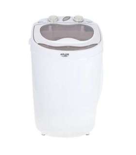Adler Mini washing machine AD 8055 Top loading Washing capacity 3 kg Depth 37 cm Width 36 cm White