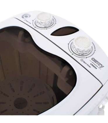 Camry Mini washing machine CR 8054 Top loading Washing capacity 3 kg Depth 37 cm Width 36 cm White/Gray