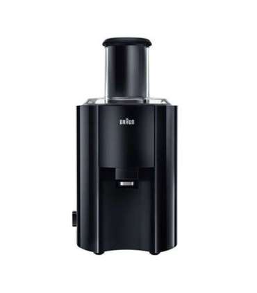 Braun J 300 BK Type Automatic juicer Black 800 W Extra large fruit input Number of speeds 2