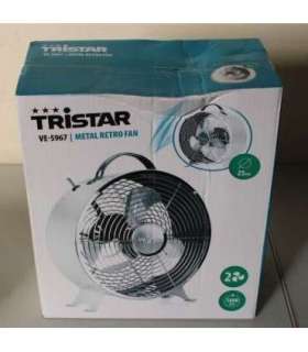 SALE OUT. Tristar VE-5967 Metal retro fan, Ø 25 cm, 2 Adjustable settings Tristar VE-5967 Desk Fan DAMAGED