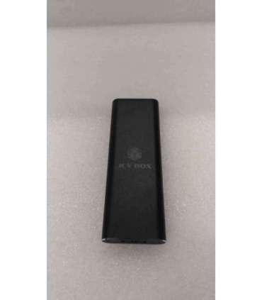 SALE OUT. Icy box IB-183M2 1x mSATA SSD to USB 3.0 host, aluminium, black Raidsonic USED, REFURBISHED, MISSING