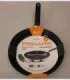 SALE OUT. PAN FRYING FF 28M CERAMIC COATED 1072312 Fiskars BENT SIDES, CHIPPED ENAMEL, SCRATCHED