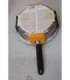 SALE OUT. PAN SAUTE FF 26CM CER COAT W LID 1072314 Fiskars CHIPPED ENAMEL, SCRATCHED