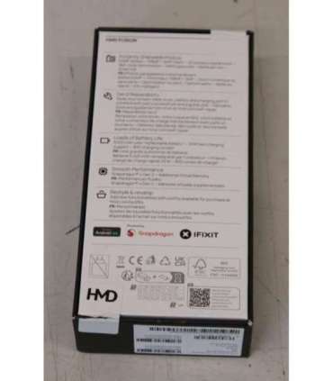 SALE OUT. Nokia Fusion 5G Smartphone 8/256GB Black (101SQ503H038) Nokia UNPACKED, SCRATCHES ON BACK COVER