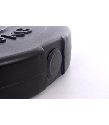 Vinyl weight disk for barbells and dumbbells (plate) 5kg (31,5mm)