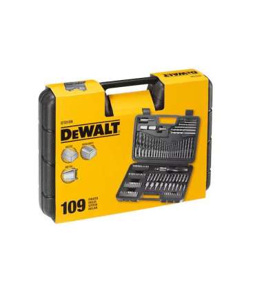 DEWALT Set of drills and torsion nozzles, 109 pcs. DT0109-QZ