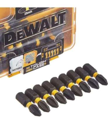 DEWALT DT70555T-QZ Extreme FLEXTORQ 25pc Set PH2 25mm in Small Bulk Storage Case