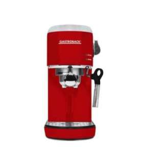 Gastroback 42719 Design Espresso Piccolo red