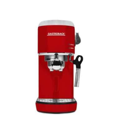 Gastroback 42719 Design Espresso Piccolo red