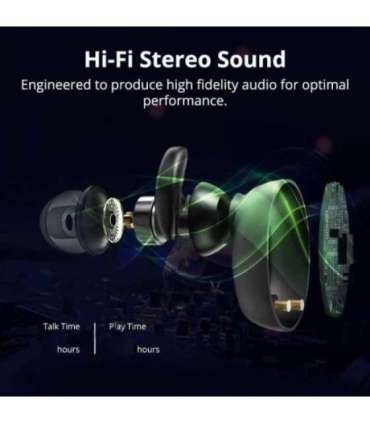 V.Silencer Ture Wireless Earbuds White