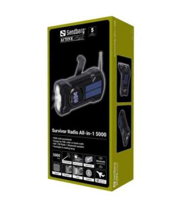 Sandberg 421-03 Survivor Radio All-in-1 5000