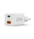 Hama 00201991 Fast Charger 1x USB-C 1x USB-A, Mini Charger, PD, 20W, White