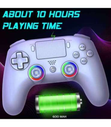 Subsonic Wireless Led Controller White for PS5