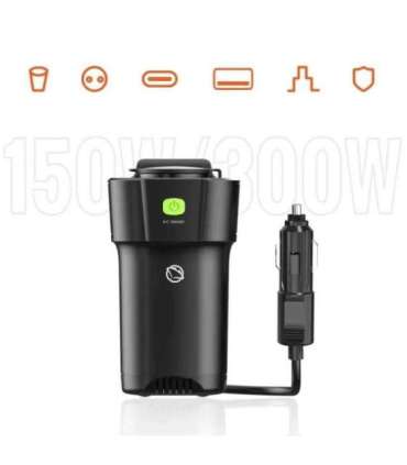 Manta MPI201C Power Inverter 150W DC to AC