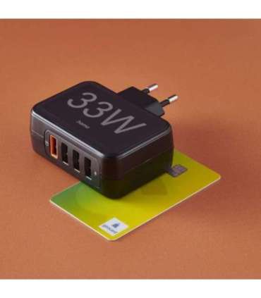 Hama 00201629 4-Port Quick Charger