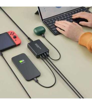 Hama 00201979 Charging Station With USB-C/USB-A 65 W Black