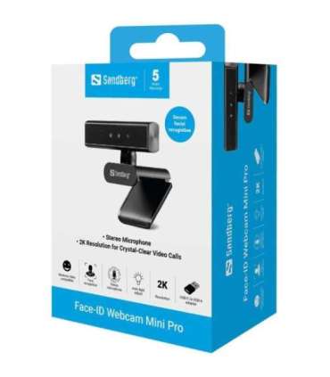 Sandberg 134-44 Face-ID Webcam Mini Pro