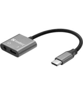 Sandberg 136-67 USB-C Audio Adapter PD65W