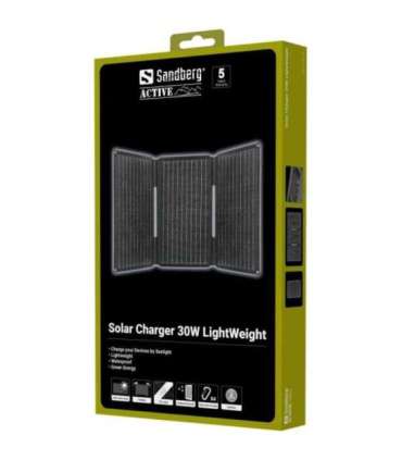 Sandberg 421-19 Solar Charger 30W LightWeight