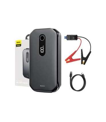 Baseus Super Energy Car Jump Starter 12000mAh, 1000A, USB (black)