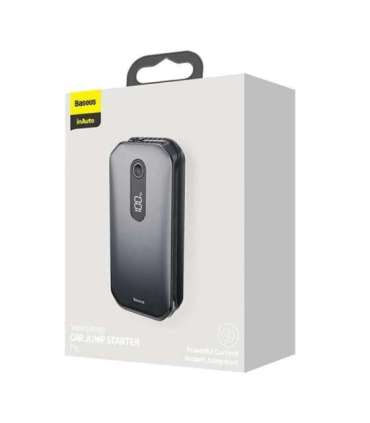 Baseus Super Energy Car Jump Starter 12000mAh, 1000A, USB (black)