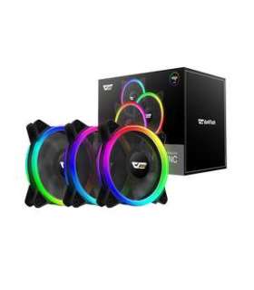 Computer Fan Set ARGB Darkflash DR12 Pro 3in1 120x120 (black)