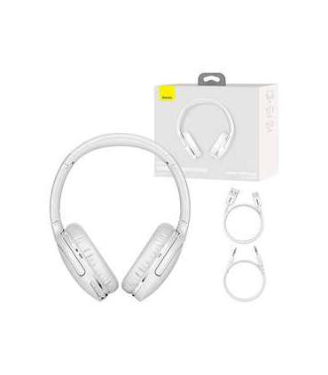 Baseus Encok Wireless headphone D02 Pro (white)