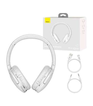 Baseus Encok Wireless headphone D02 Pro (white)