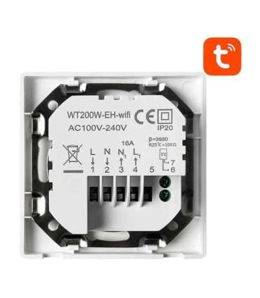 Avatto WT200-BH-3A-W Boiler 3A WiFi smart thermostat TUYA