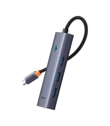 4in1 Hub Baseus  UltraJoy USB-C do USB 3.0 (space grey)
