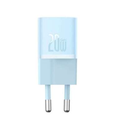 Mini wall charger Baseus GaN5 20W (blue)