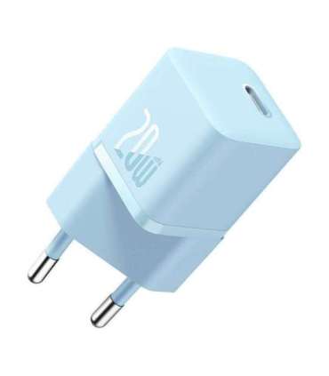 Mini wall charger Baseus GaN5 20W (blue)