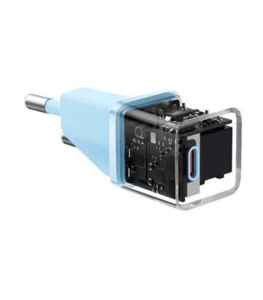 Mini wall charger Baseus GaN5 20W (blue)