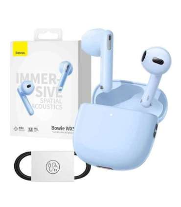 Earphones TWS Baseus Bowie WX5 (blue)