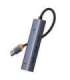 4in1 Hub Baseus  UltraJoy USB-A do 4xUSB 3.0 (space grey)
