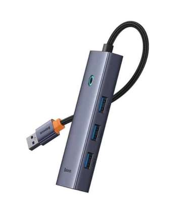 4in1 Hub Baseus  UltraJoy USB-A do 4xUSB 3.0 (space grey)