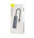 4in1 Hub Baseus  UltraJoy USB-A do 4xUSB 3.0 (space grey)