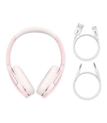 Wireless headphones Baseus Encok D02 PRO (pink)