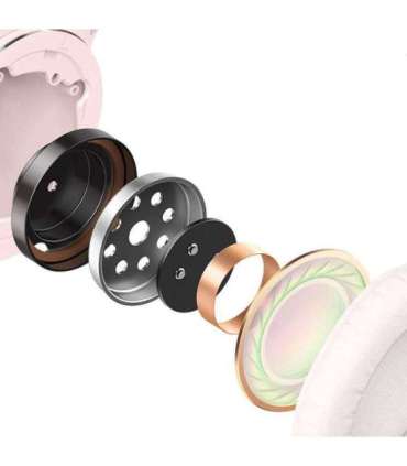 Wireless headphones Baseus Encok D02 PRO (pink)