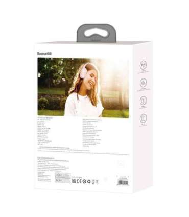 Wireless headphones Baseus Encok D02 PRO (pink)