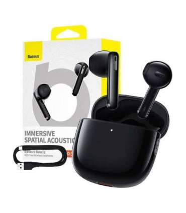 Earphones TWS Baseus Bowie WX5 (black)