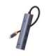Hub 5in1 Baseus UltraJoy 5-Port (4xUSB 3.0,  PD) grey