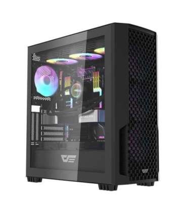 Computer case Darkflash DF2100 + 4 ARGB fans (black)