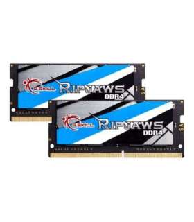 G.Skill Ripjaws - 32 GB - 2 x 16 GB - DDR4 - 2400 MHz - 260-pin SO-DIMM - Juodas,Mėlyna,Gold,Pilkas,Baltas