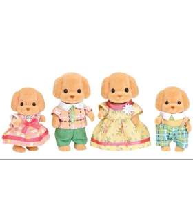 Sylvanian Families Poodle Family Toy Set