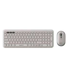 Havit KB254GCM wireless 2-in-1 gaming set keyboard + mouse (grey) (QWERTY)