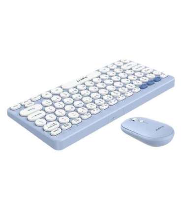 Havit KB279GCM wireless 2-in-1 gaming set keyboard + mouse (blue) (QWERTY)